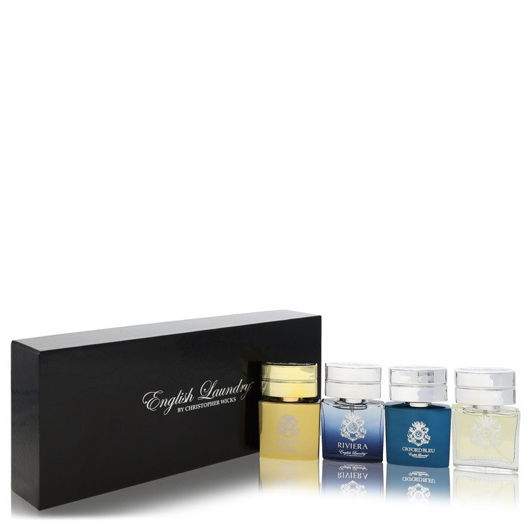 Gift Set -- Gift Set includes Notting Hill, Riviera, Oxford Bleu, and Arrogant, all in .68 oz Mini EDP Sprays