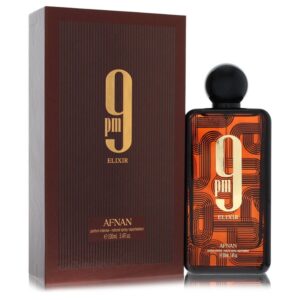 Afnan 9Pm Elixir Intense by Afnan - Parfum Intense Spray (Unisex) 3.4 oz