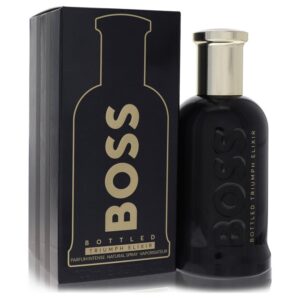 Boss Bottled Triumph Elixir by Hugo Boss - Eau De Parfum Intense Spray 3.4 oz
