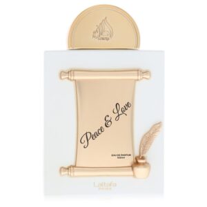 Lattafa Peace & Love by Lattafa - Eau De Parfum Spray (Unisex Unboxed) 3.4 oz